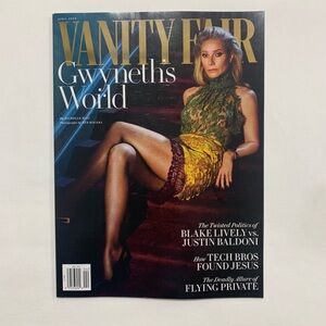 Vanity Fair Gwyneth Paltrow “Gwyneth’s World” Issue April 2025 New Magazine